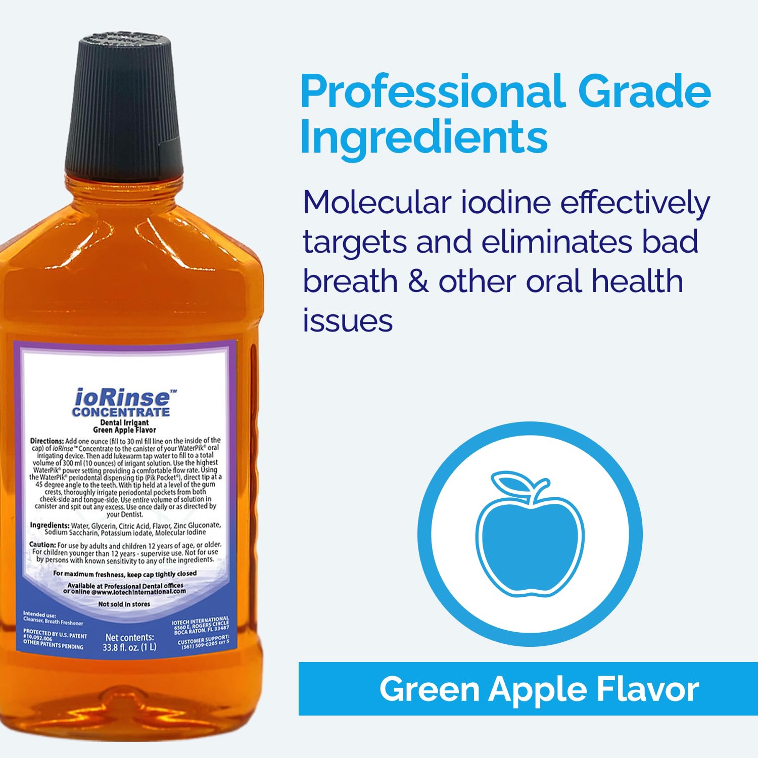 Surprising Insight: ioRinse's Active⁣ Molecular​ Iodine ⁣vs Alcohol-Free Irrigants - Oral Irrigation Tested