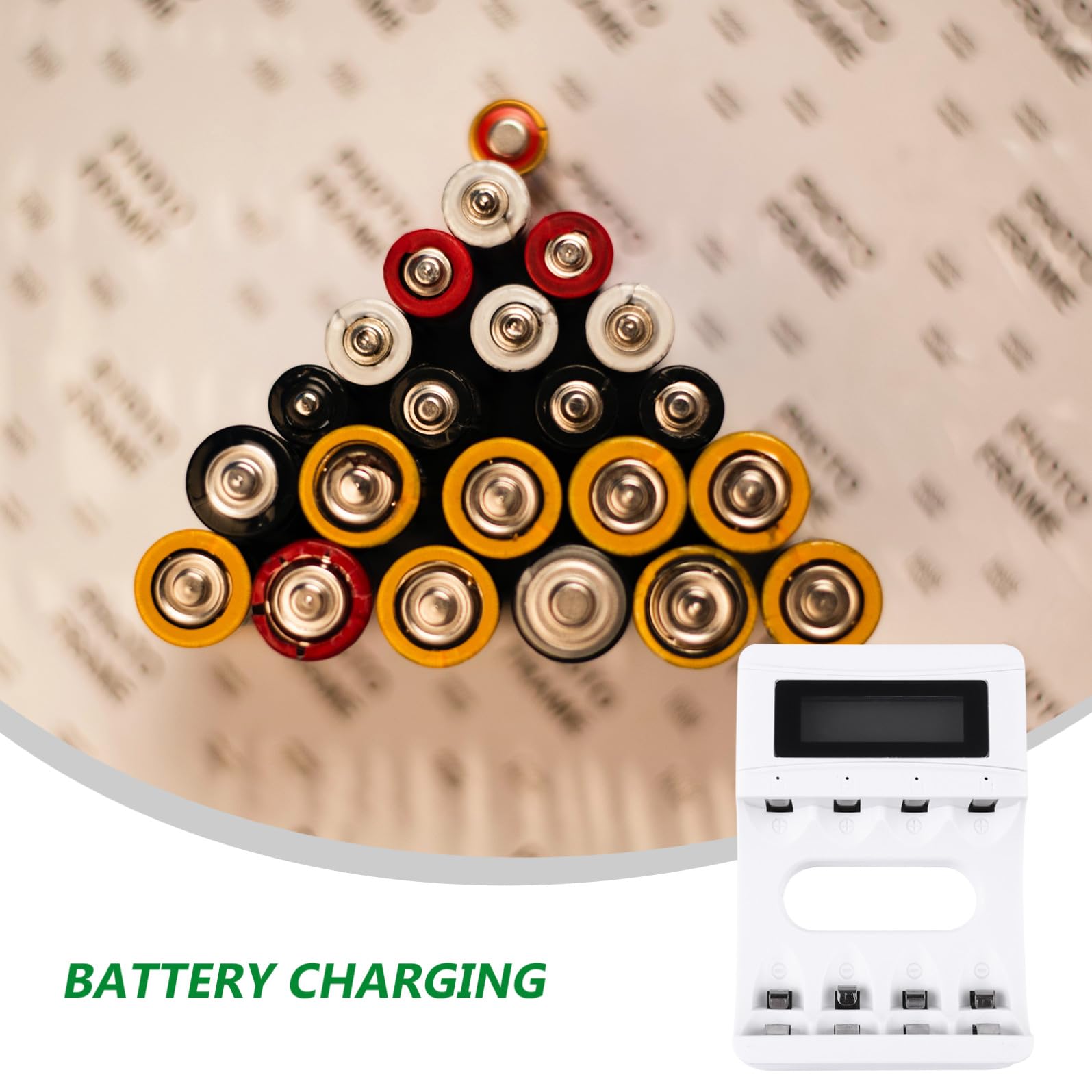Housoutil 3 Pz caricabatterie d batterie ricaricabili banca di potere della batteria ricaricabile caricatore usb caricabatteria usb caricabatteria display lcd apparecchiature di ricarica c02