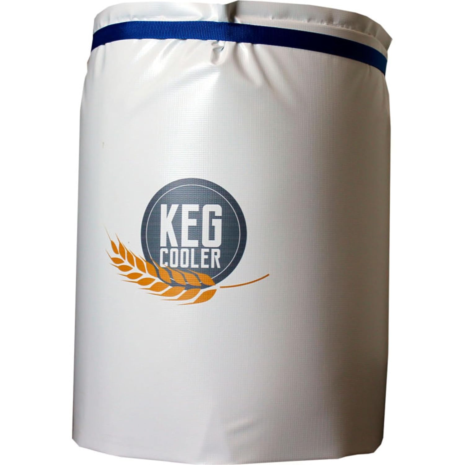 Powerblanket PBICEKEGIP Powerblanket Ice Keg Cooler, 1/2 Barrel Beer Keg Insulated Ice Pack Cooling Blanket, 65.75" Length, 1" Height, 26.25" Width, White