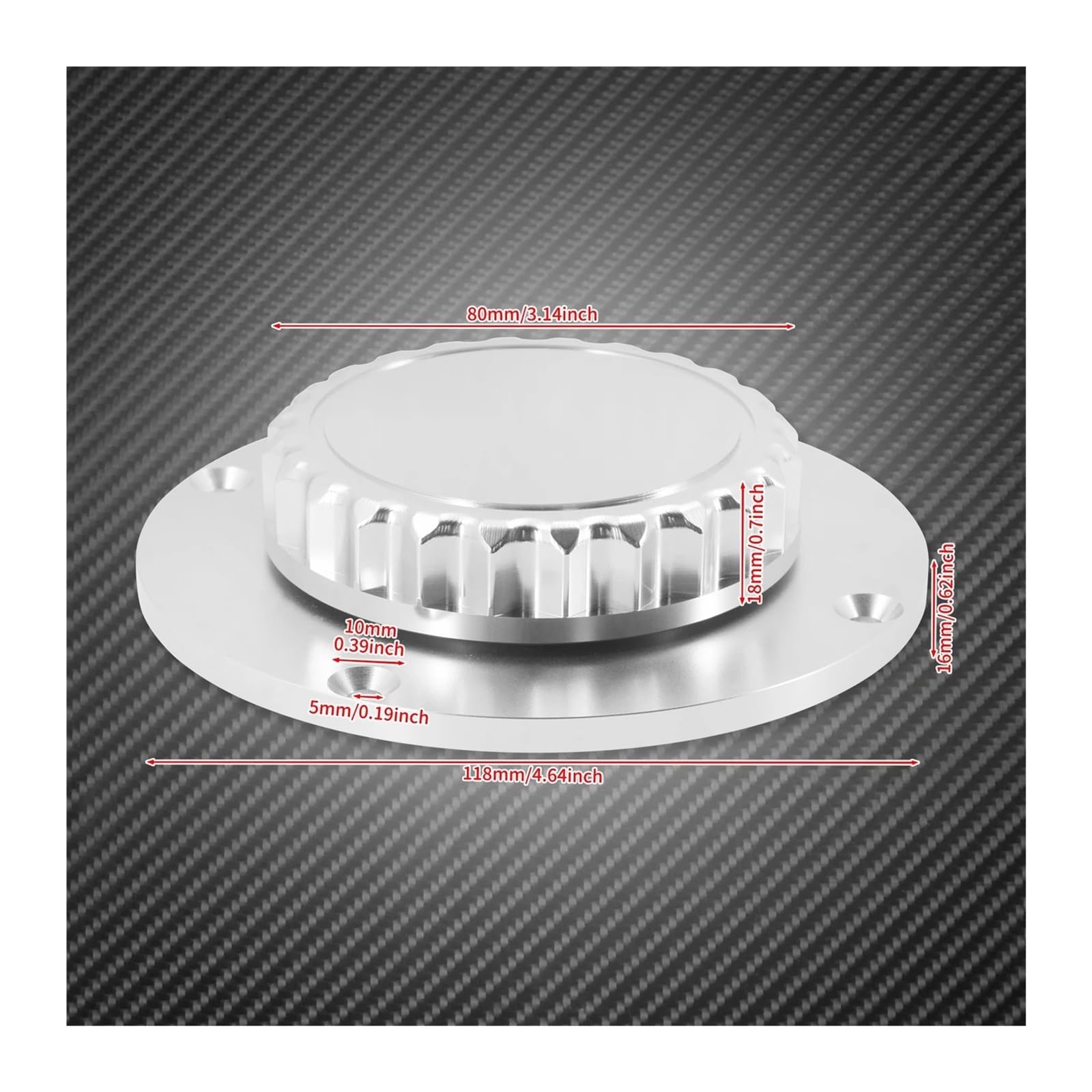 Tappo Serbatoio Carburante Moto Olio Benzina per Serie K per K75 per K100 per K1100 Carburante Moto(Gas cap B)