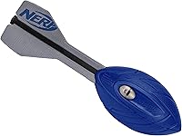 Vista 1 de Nerf Vortex Aero Howler - Pelota de espuma – Fútbol clásico de larga distancia – Cola optimizadora de vuelo – Agarre de mano – Diversión en Azul