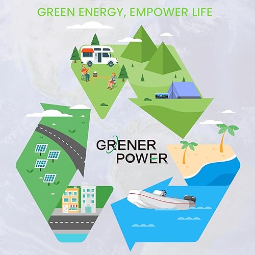 Miniatura 8 de Batería LiFePO4 de 12 V 200 Ah Plus, BMS de 200 A, salida de potencia máx. de 2560 W, batería de litio de 4000-15000 ciclos profundos, vida útil de