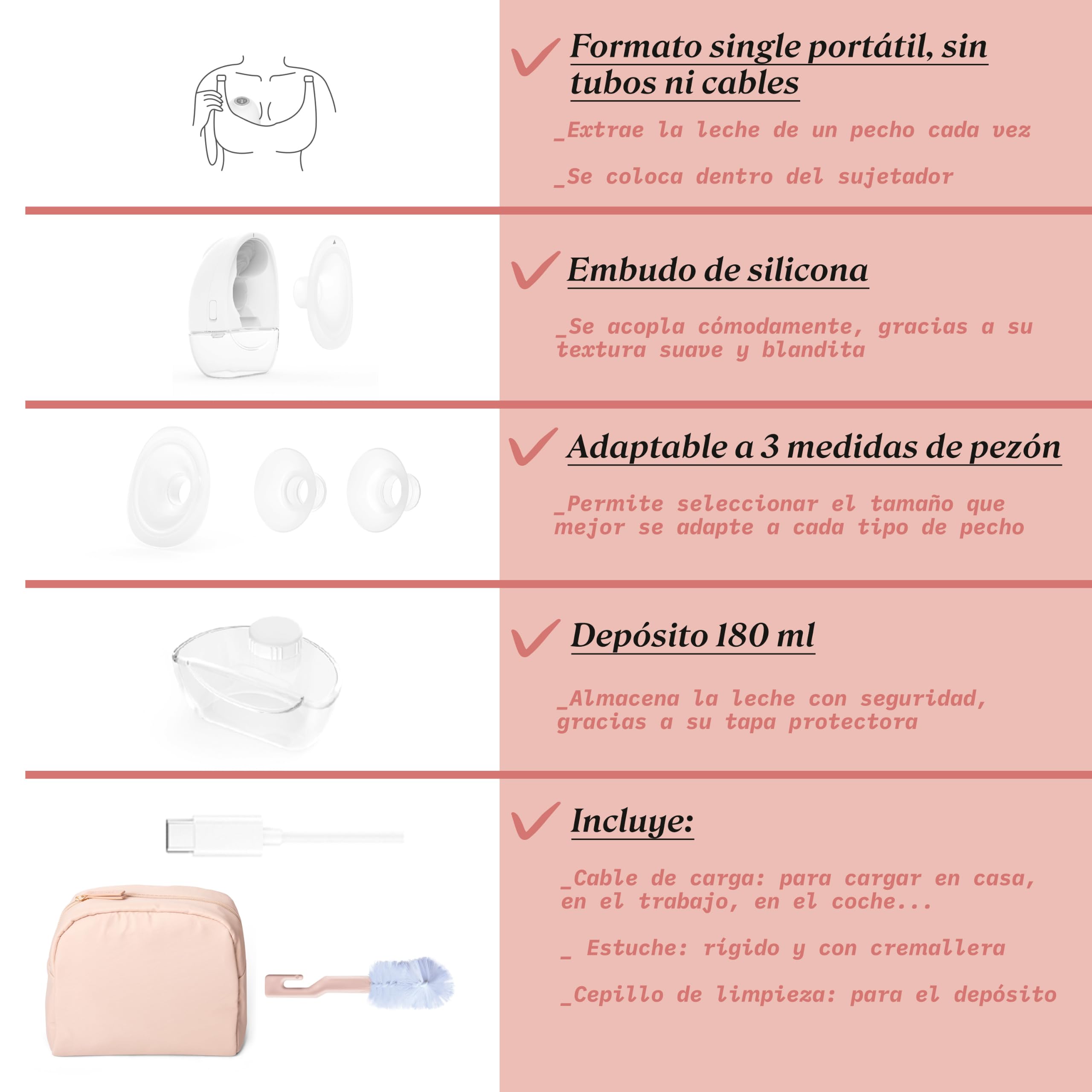 Suavinex, Tiralatte Elettrico Mani Libere + Biberon Anticolica Zero Zero