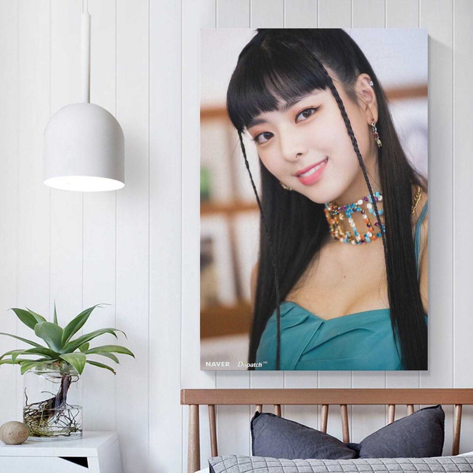 Amazon.co.jp: YUNA ユナ Itzy イッチ Not Shy BEHIND 学生キャンバス