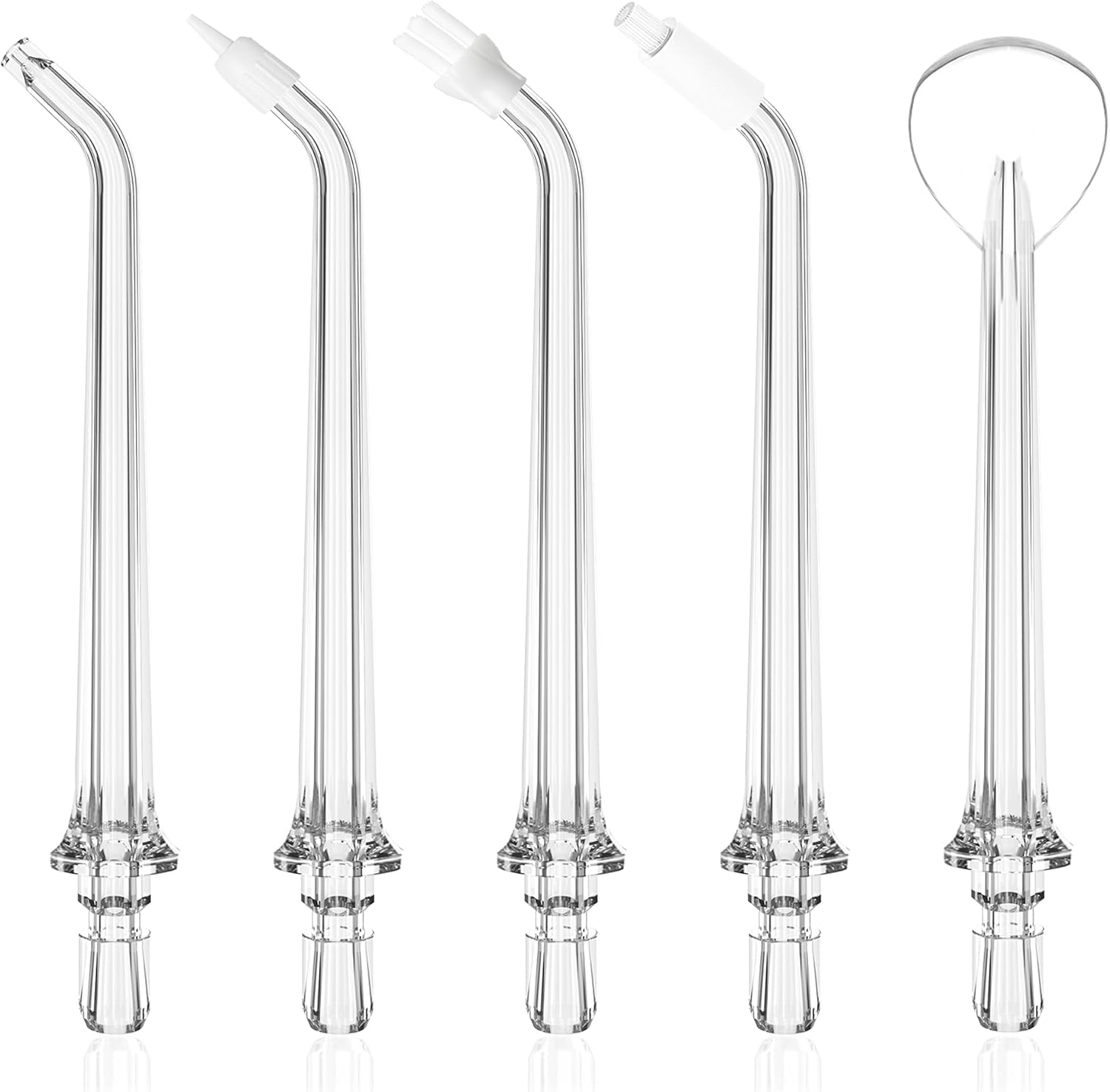 Replacement Head for AquaSonic Aqua Flosser, Water Flosser Replacement Tips Oral Irrigator Jet Tips,Only Compatible AquaSonic Aqua Water Flosser(4 Classic Jet Tips)
