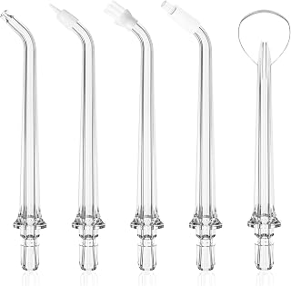 Replacement Tips for AquaSonic Aqua Flosser, 5 Tips Combo