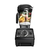 Vitamix Explorian with Programs, Three Blending Programs, Professional-Grade Blender for Smoothies and More, Self-Cleaning Kitchen Appliance, 64 Oz Container, Black (Renewed Premium)