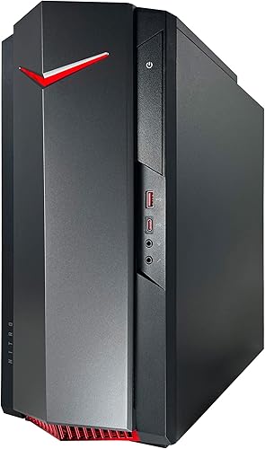 Miniatura 3 de Acer Nitro 50 N50 - Computadora de escritorio para juegos - Intel Core i5-12400F de 6 núcleos hasta 4.40 GHz CPU, 16 GB RAM, 512 GB NVMe M.2 SSD,