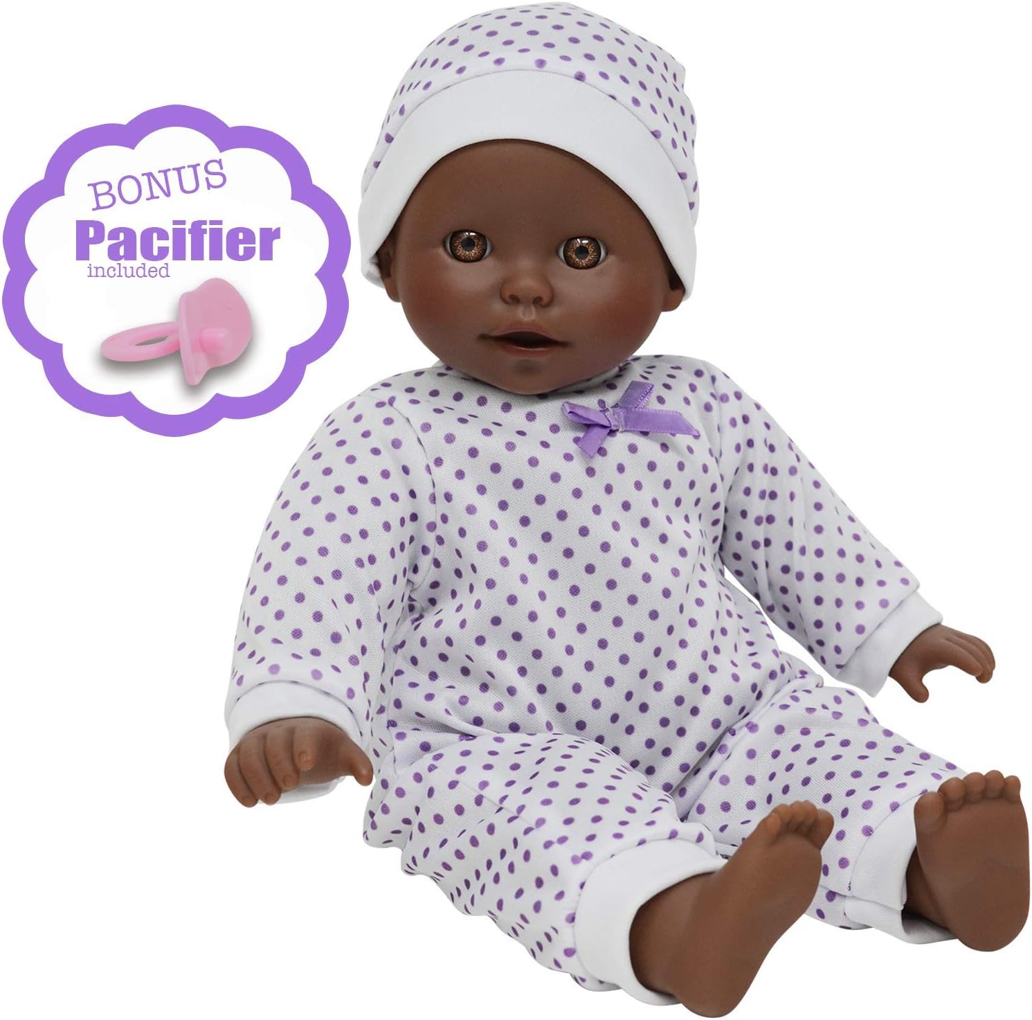 14 inch Soft Body African American Baby Doll