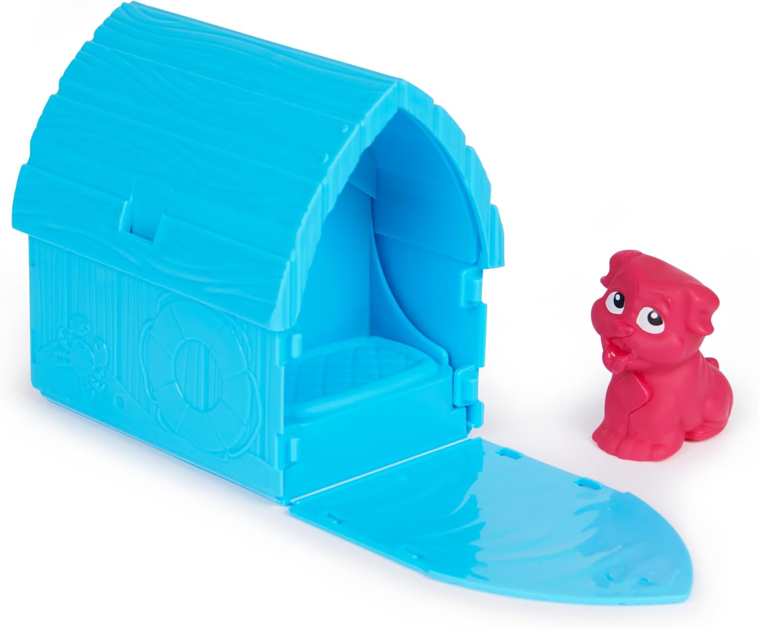 Kinetic Sand Dog House - with 170 g Magic Beach Sand, 1 Dog Figure and Accessories for Creative Indoor Sand Play Fun, for Children from 3 Years