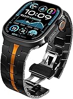 Vista 94 de WINGLE Correas de titanio para Apple Watch Band Ultra 3/2/1 Band Ultra de 1.929 in Series 11 10 1.811 in 1.772 in 1.732 in 1.654 in SE 3/2/1 Series