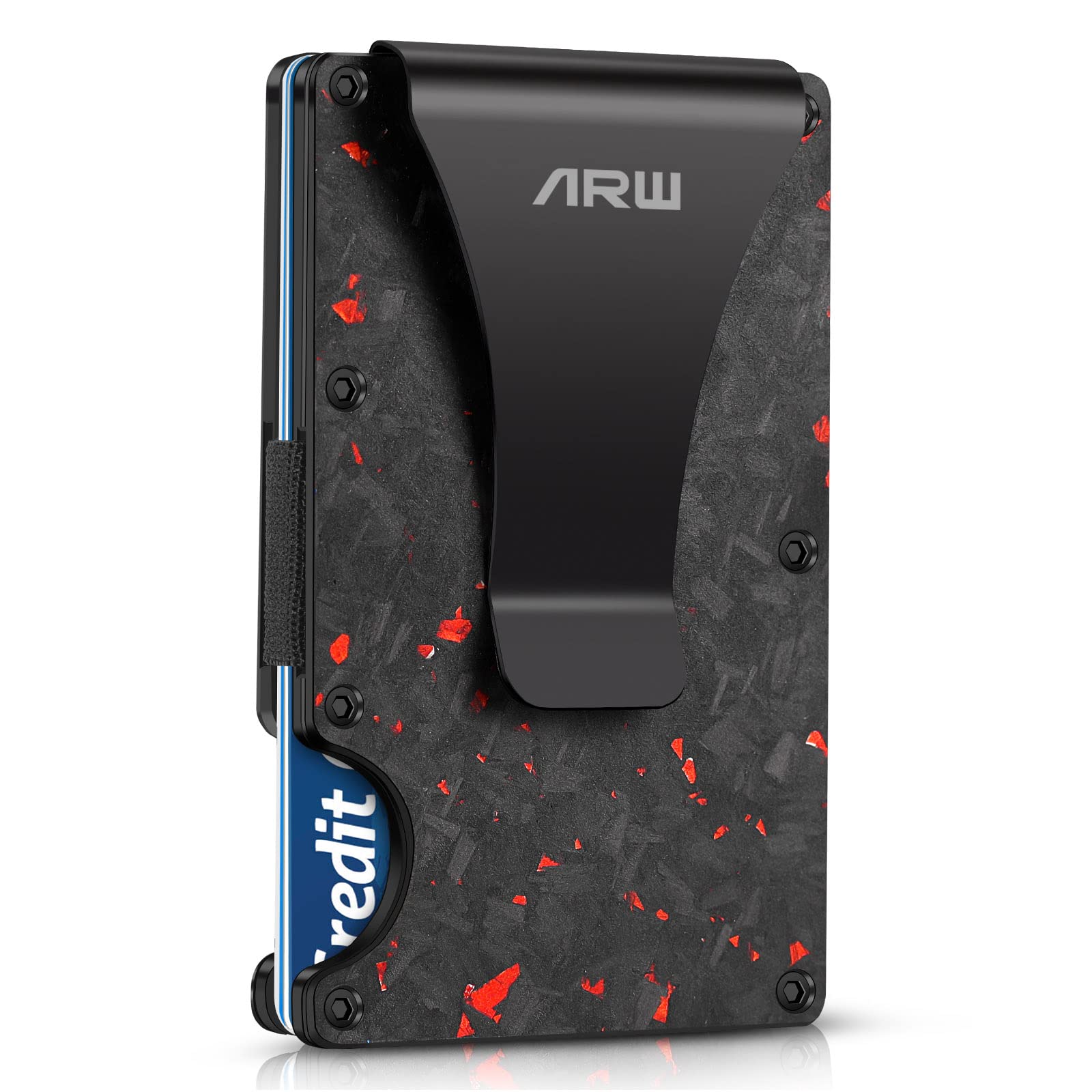 Buy Minimalist Wallet for Men, ARW Metal Money Clip Wallet, RFID