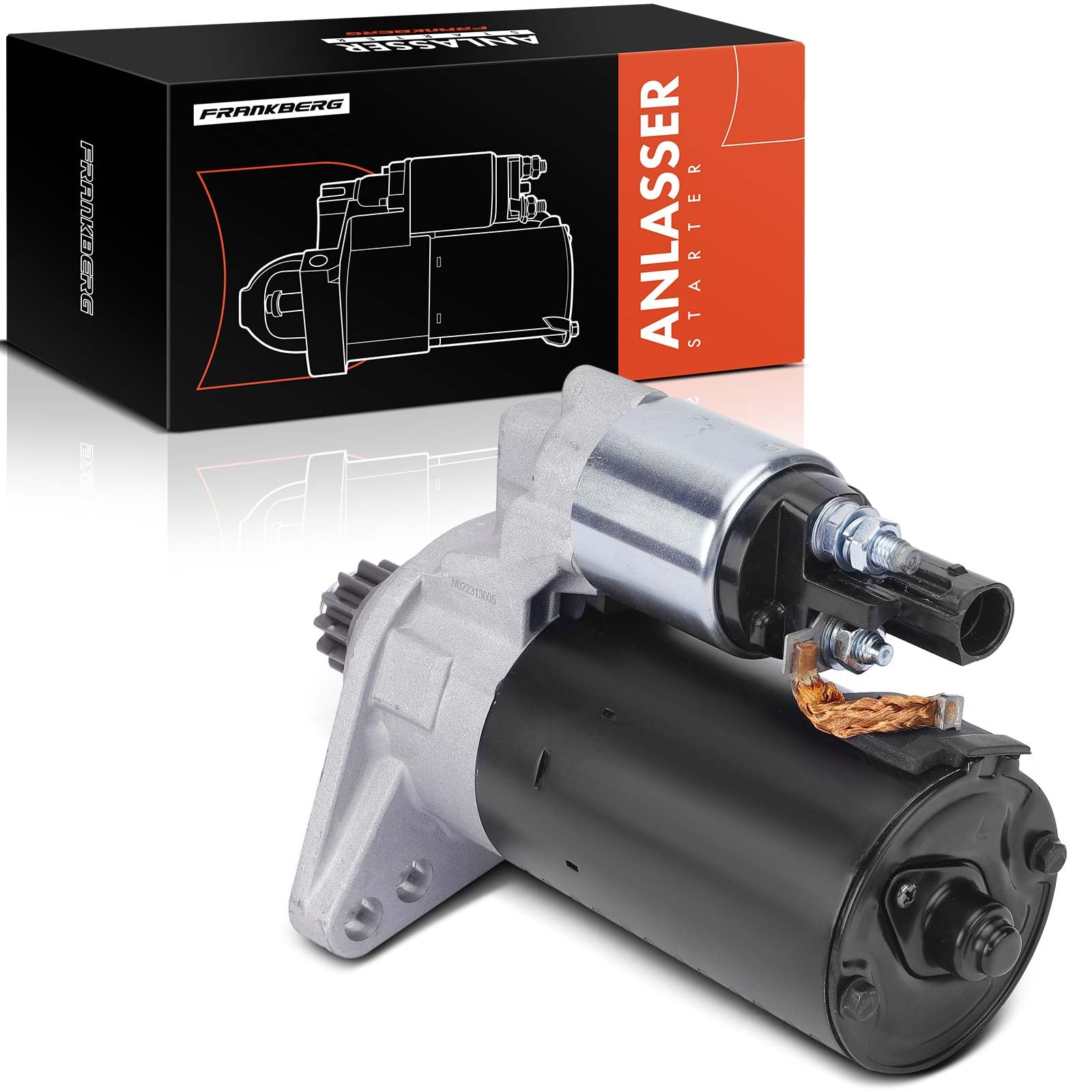 Frankberg Motorino di avviamento 2 kW 12 V 13 denti 02Z911023S
