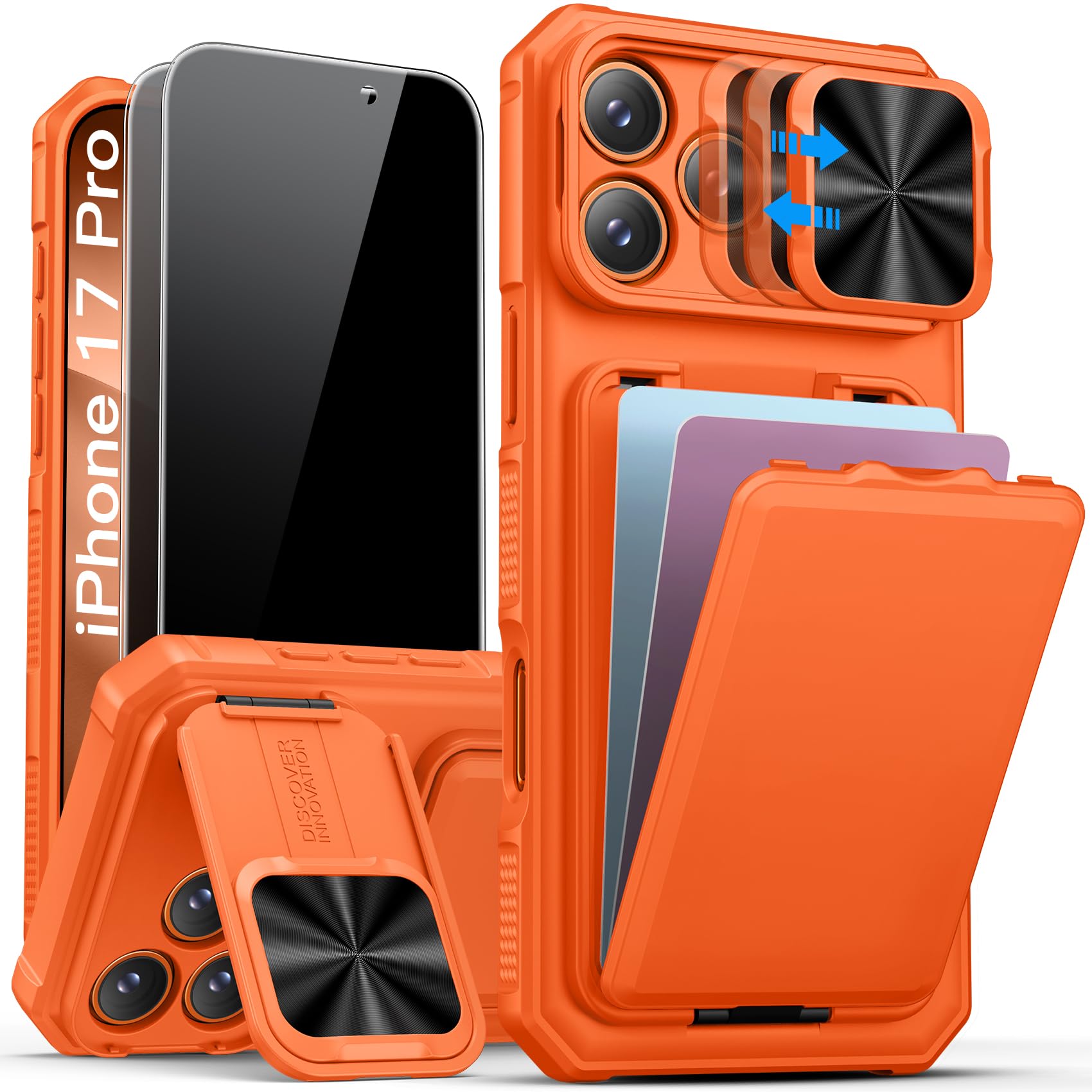 Amazon.com: SSLOTSCASE for iPhone 17 Pro Case with 2X Privacy