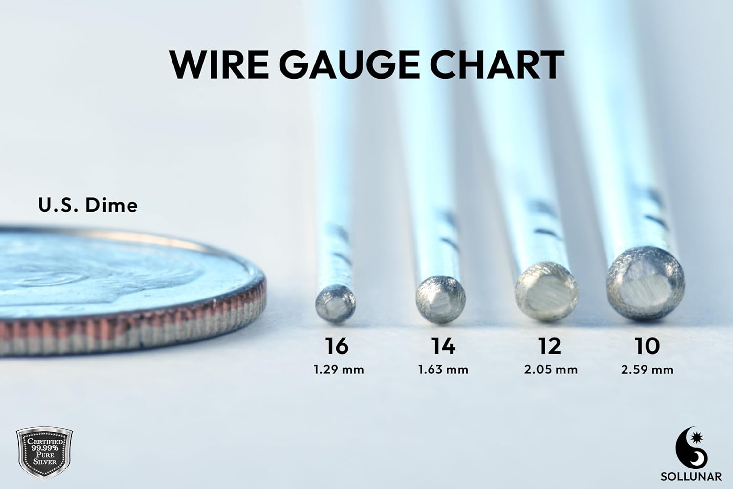 14-Gauge (1.63 mm) | 6-Inches | 9999 Fine Silver Colloidal Electrodes-2 Rods | Handcrafted in 24-Step Process, Energy-Infused | Ideal for Making colloidal Silver | Made in The USA