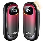 Hand Warmers Rechargeable-Electric Hand Warmers, Max 16 Hrs Warmth Up to 127, LED Display & Flashlight, Dual-Side Heating Portable Heater, Hunting Camping Essentials, Gifts for Men Women Raynauds
