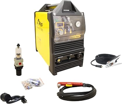 AHP Alpha-Cut 825i Plasma Cutter 110V/220V Dual Voltage | 60 Amp | Clean Cuts Up to 7/8" | Pilot Arc Torch | Complete Kit Included