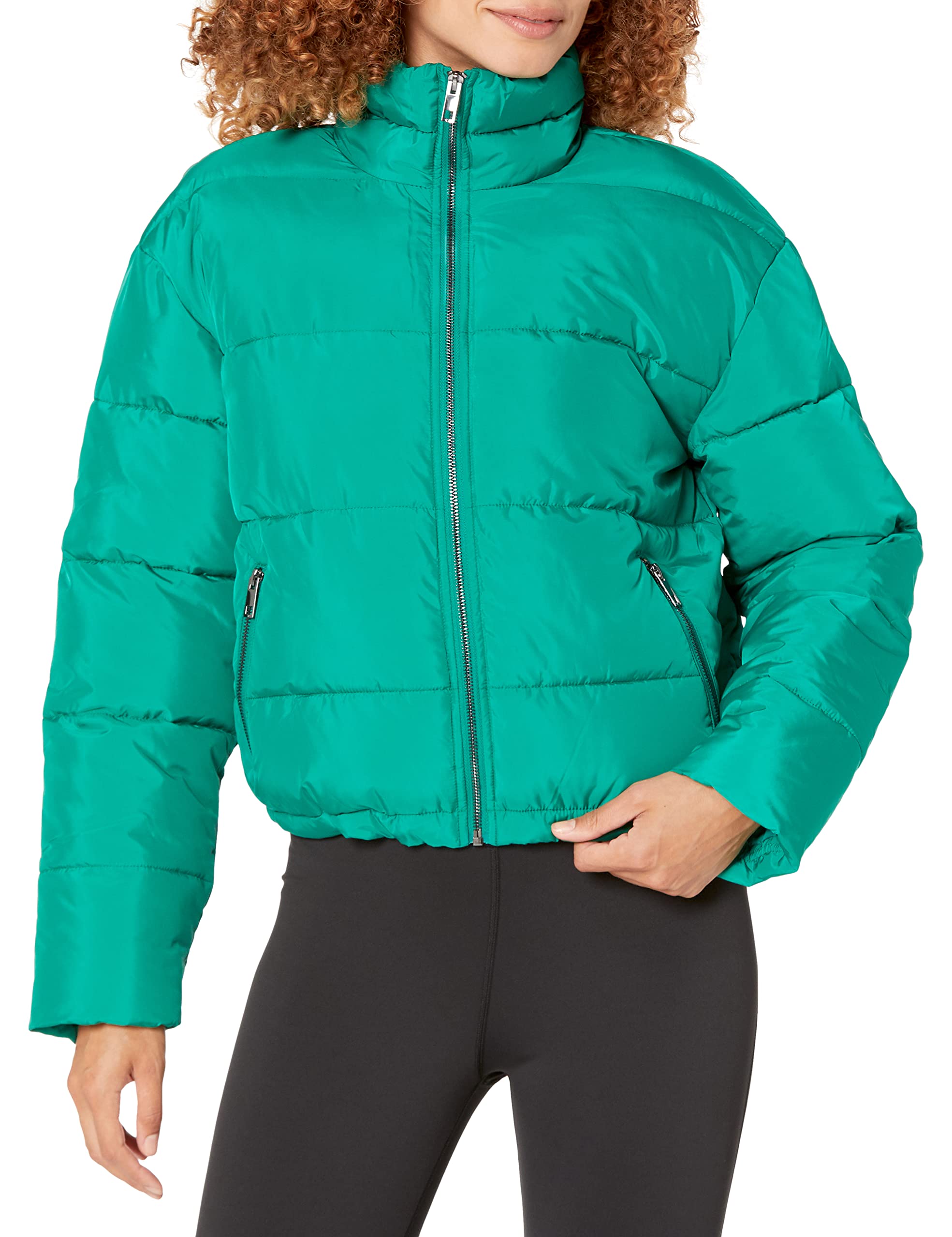 The Drop Women's Ari Cropped Puffer Jacket