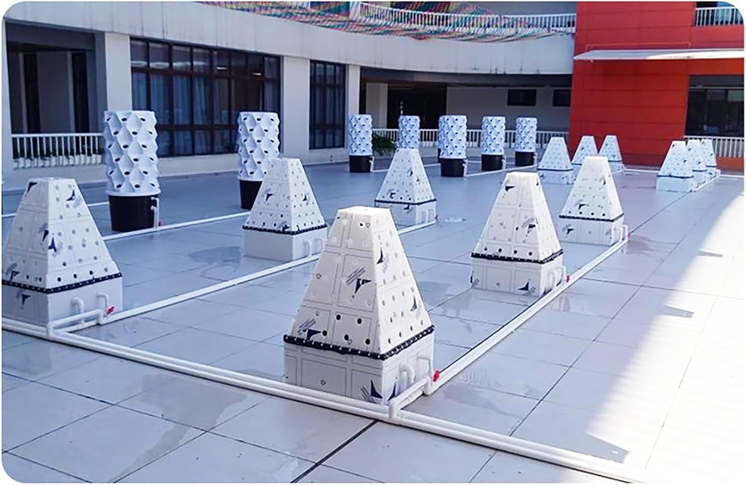 Hydroponics Growing System Kit Tower,88 pod Herb Garden Vegetable Indoor Hydroponics Growing System for Gardening Lover with Pump System, Auto Timer