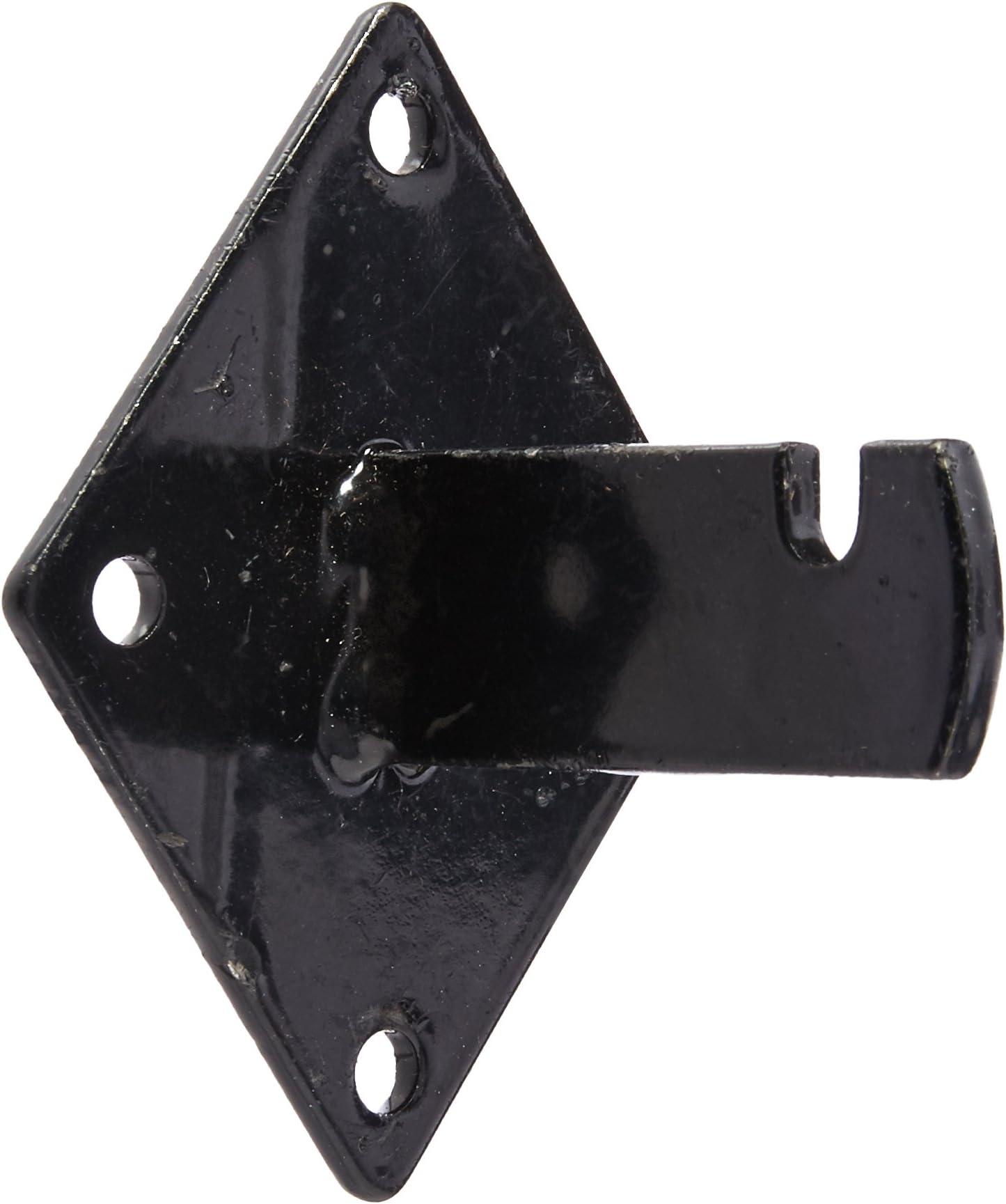 Gridwall Mount Brackets for Grid or Slatgrid Panels Box of 12 Pcs Black Color