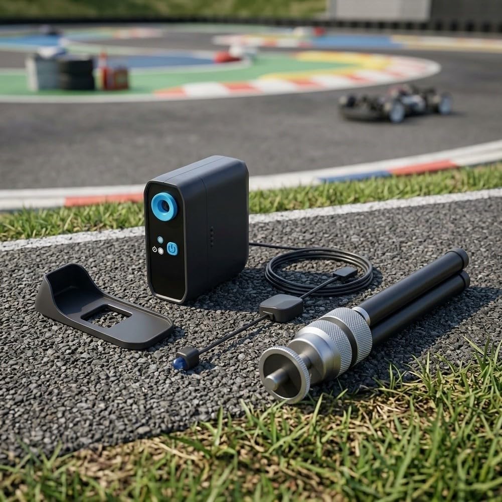 Timer da corsa in ABS con staffa magnetica per uso esterno
