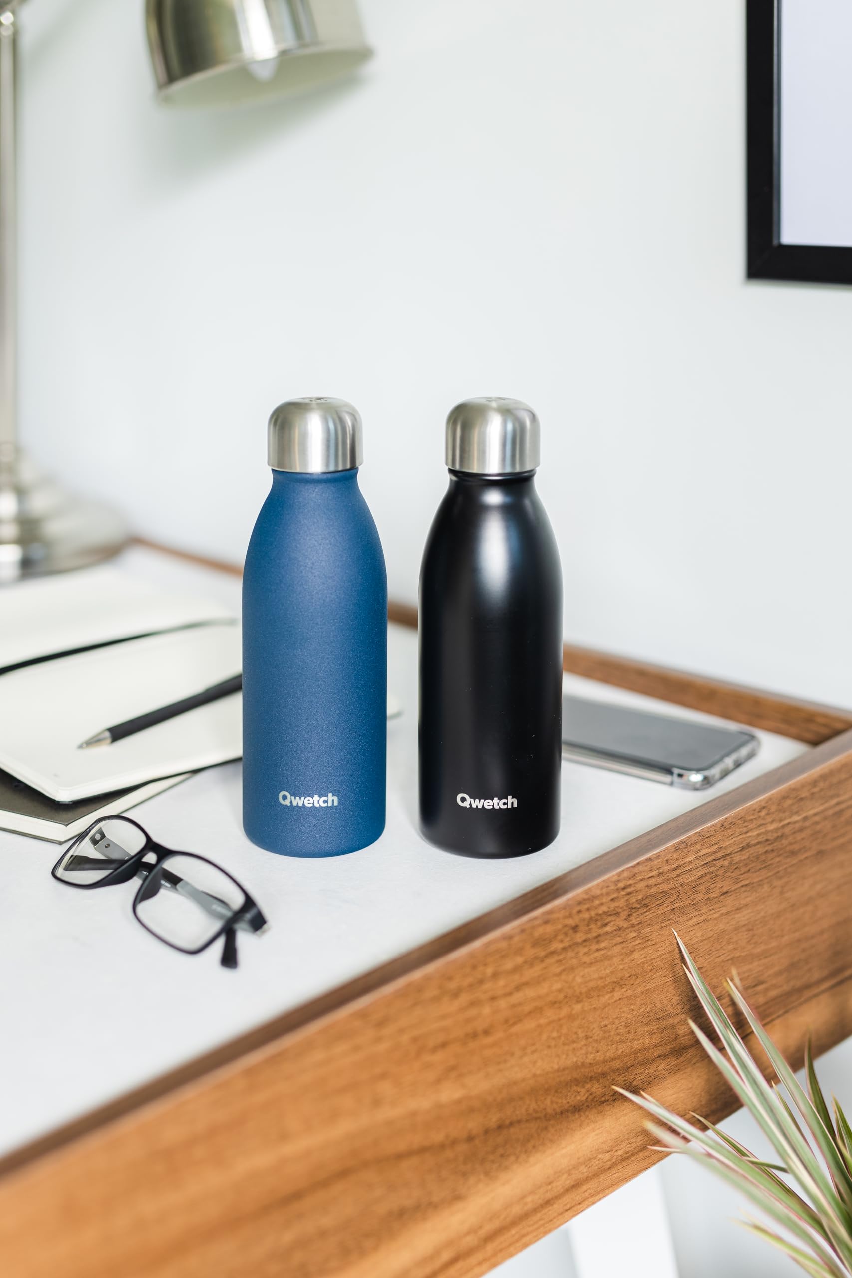 QWETCH - Bouteille One Inox Ultra Légère 1L - Gourde Simple Paroi QWETCH - Bouteille One Inox Ultra Légère 1L - Gourde Simple Paroi