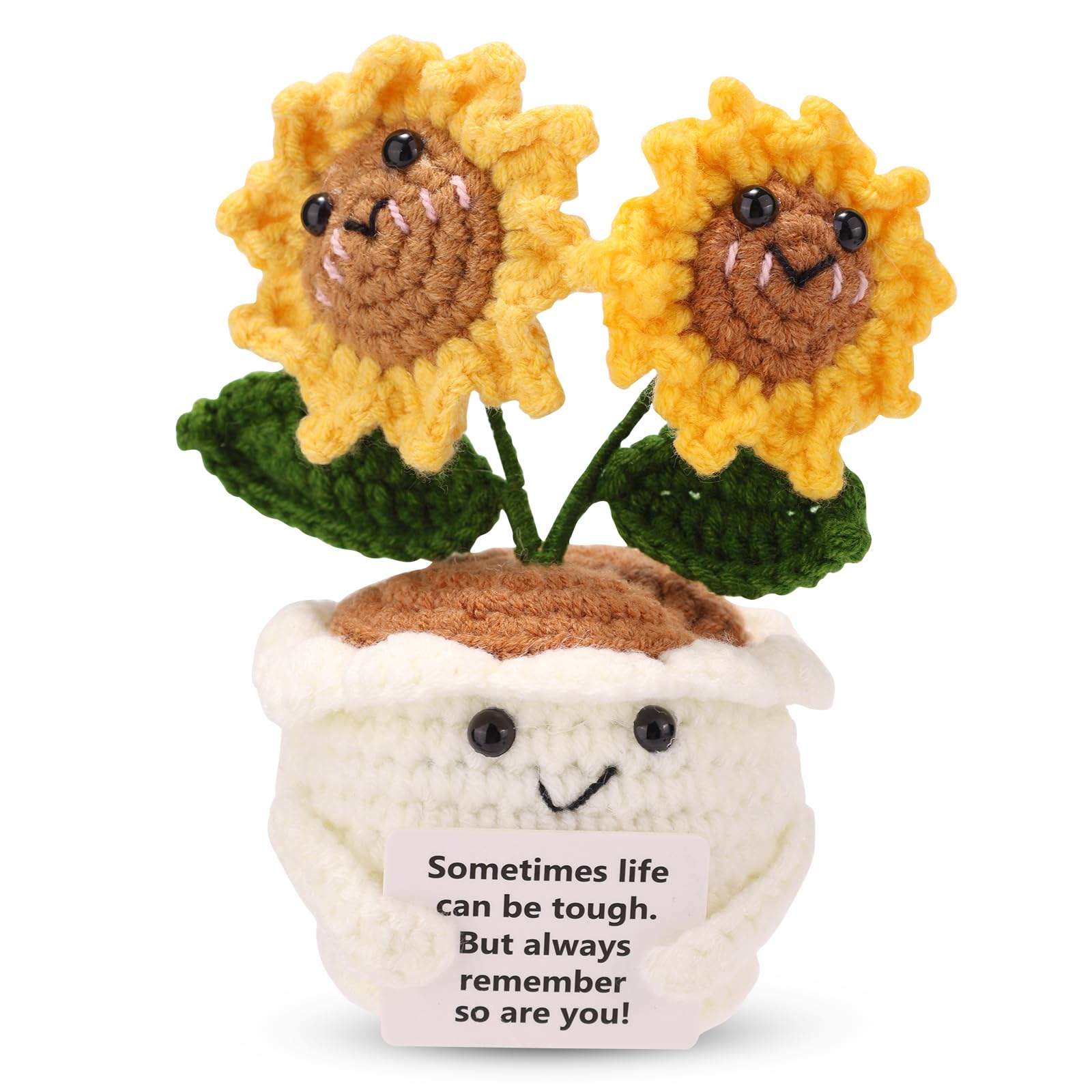 TOYMIS Positive Sunflower Crochet