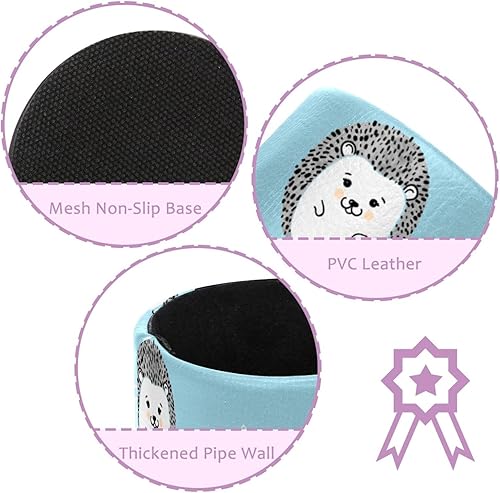 Miniatura 2 de Soporte para bolígrafos de gran capacidad para escritorio, organizador de vasos de lápiz de erizo para oficina, aula, hogar, soporte para brochas de