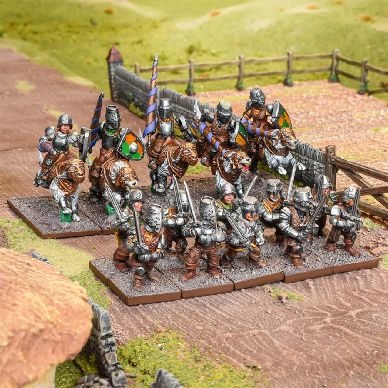 Mantic Games Kings of War 3E: Halfling - Stalwarts Battlegroup