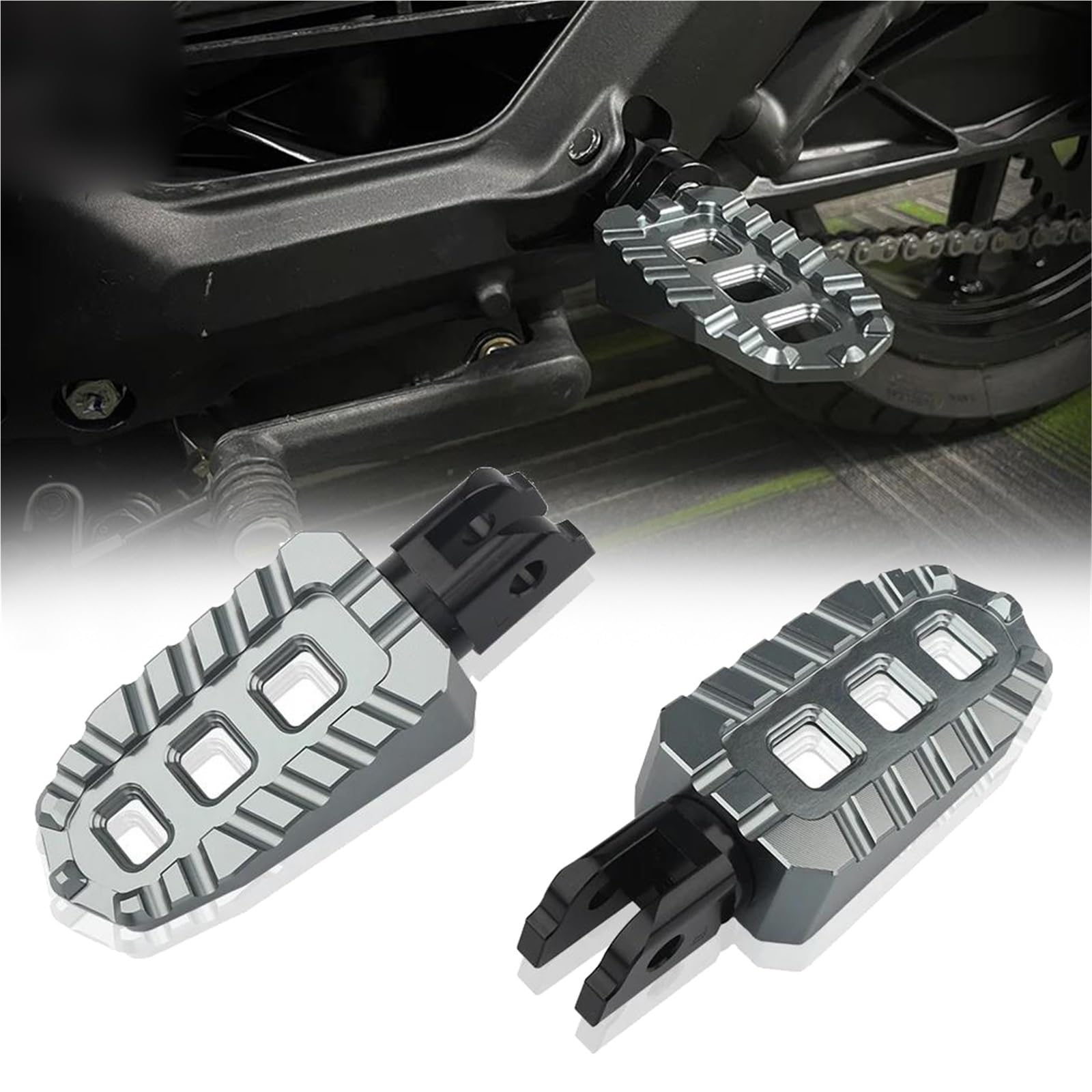 Repose-pieds avant pour Harley Super Glide idéal pour les longs road trips