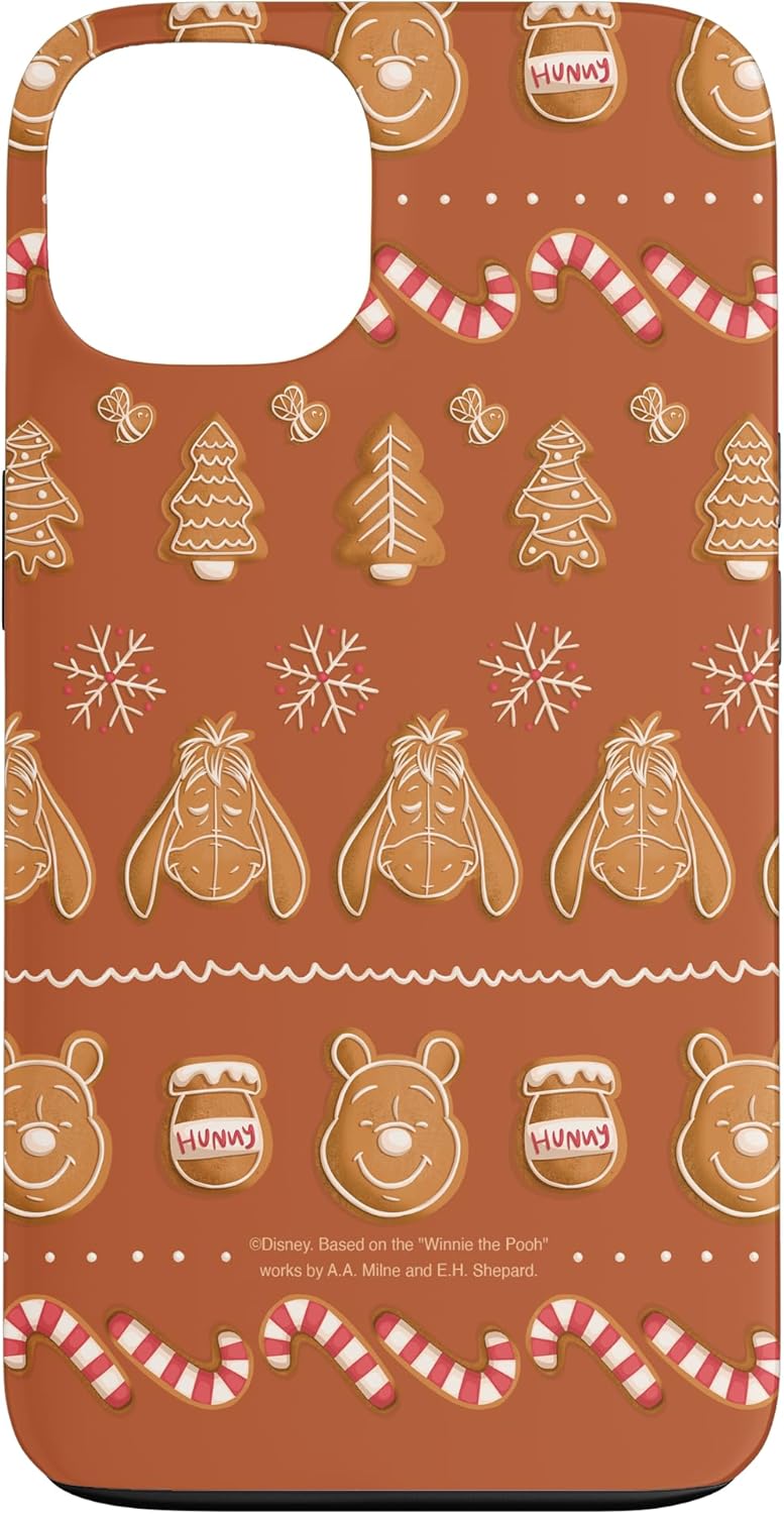 Disney Winnie The Pooh Eeyore Gingerbread Holiday Christmas Case for iPhone XR