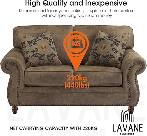 Miniatura 6 de La Vane Patas de madera para muebles de 3.5 pulgadas  3.5 in, 4 piezas de repuesto de husillo de madera maciza esmaltada con perno M8 preperforado