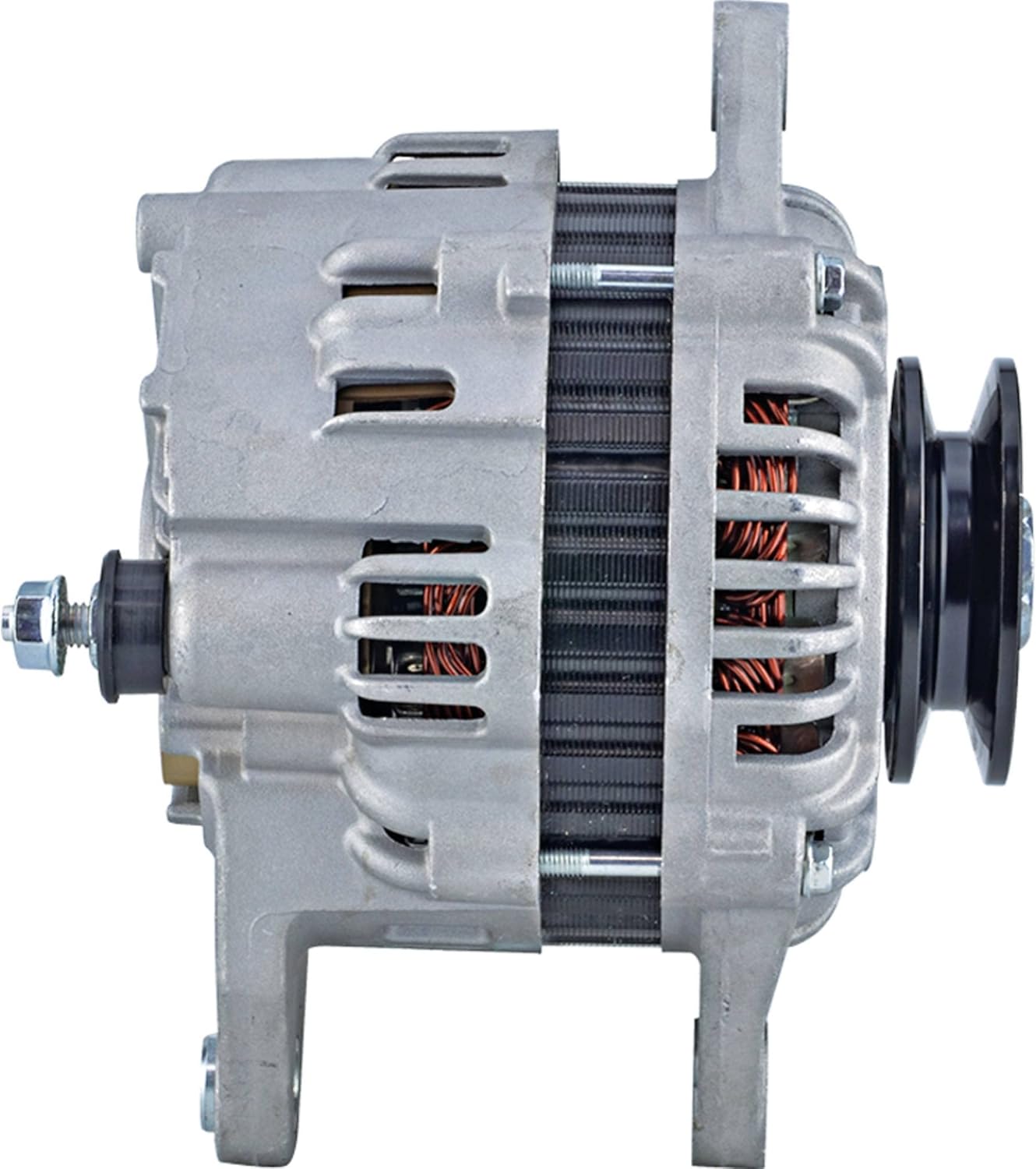 DB Electrical ROTA0794 Alternator Compatible with/Replacement for 0.208333 Clock Internal Fan Type Internal Regulator 12V Kubota V3800
