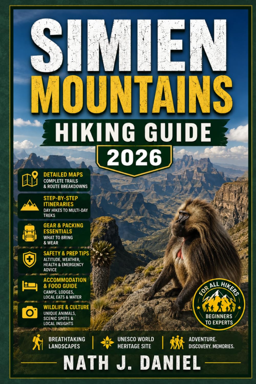 SIMIEN MOUNTAINS HIKING GUIDE (Footsteps Through Nature)