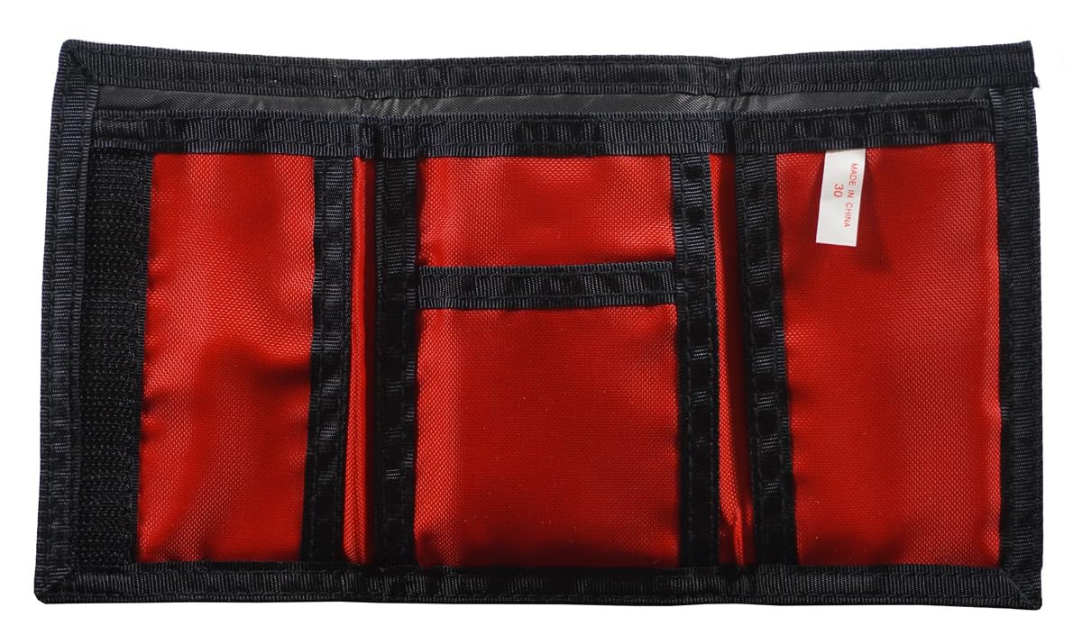 Rico Nebraska Huskers Nylon Trifold Wallet