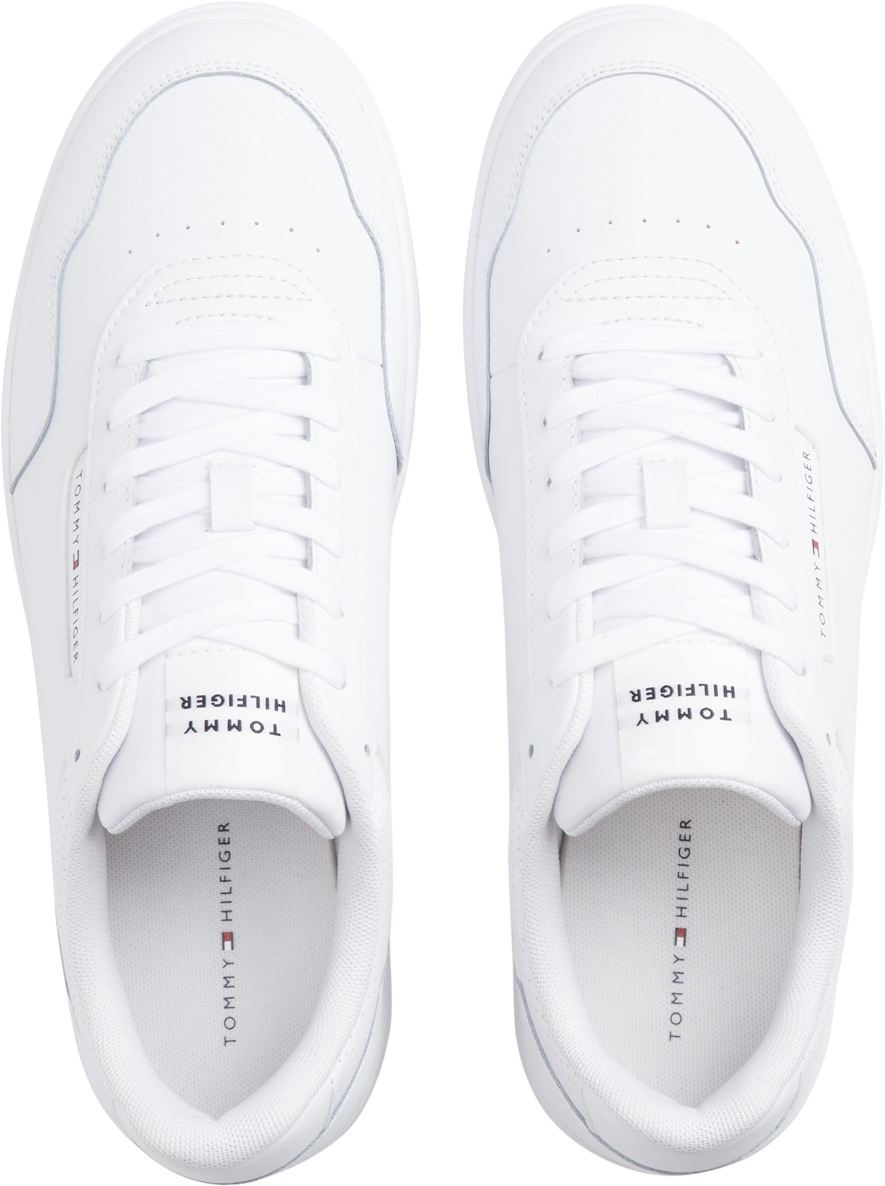 Tommy Hilfiger Herren Th Basket Core Leather Fm0fm05927Low Top