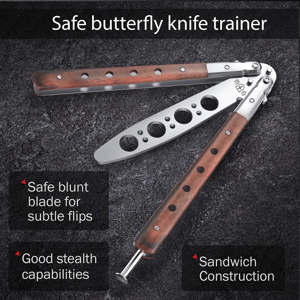 Butterfly Knife Trainer Balisong Trainer Practice Butterfly Knife Balisong Butterfly