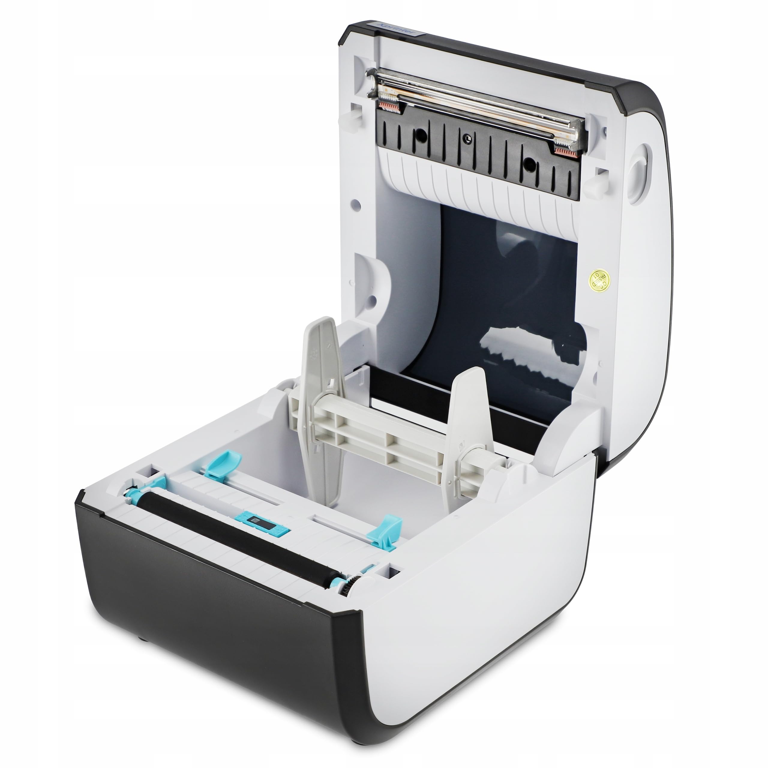 XPRINTER DHL WiFi Etikettendrucker, 4x6 Etikettendrucker Versandetikettendrucker, Thermo-Etikettendrucker für, DHL, DPD, GLS, UPS, mit 25 Etiketten, tintenfrei, schnelle Einrichtun (8804)
