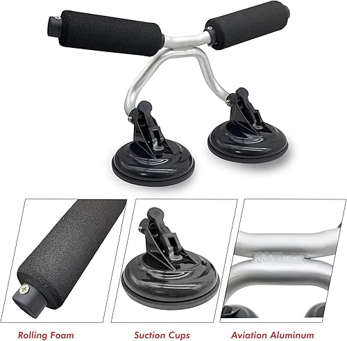 Miniatura 4 de Rodillo de kayak, ayuda de carga de kayak para elevador de techo de coche SUV con ventosas