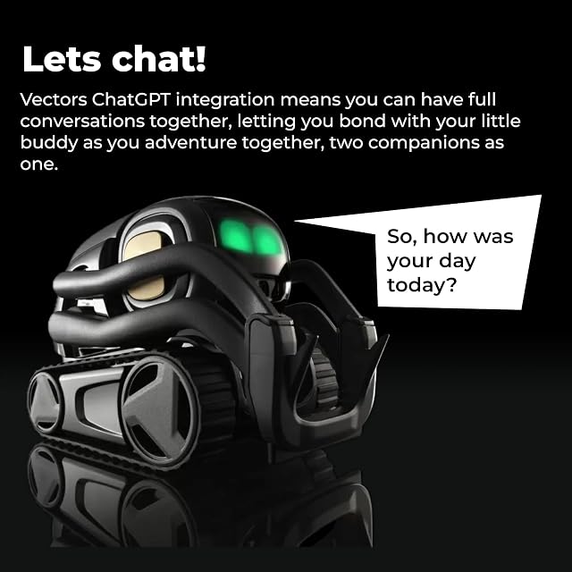 Foto 6 de 7 de Vector® 2.0 - AI Robot Companion - robot inteligente con control de voz Amazon Alexa integrado - Anki Vector