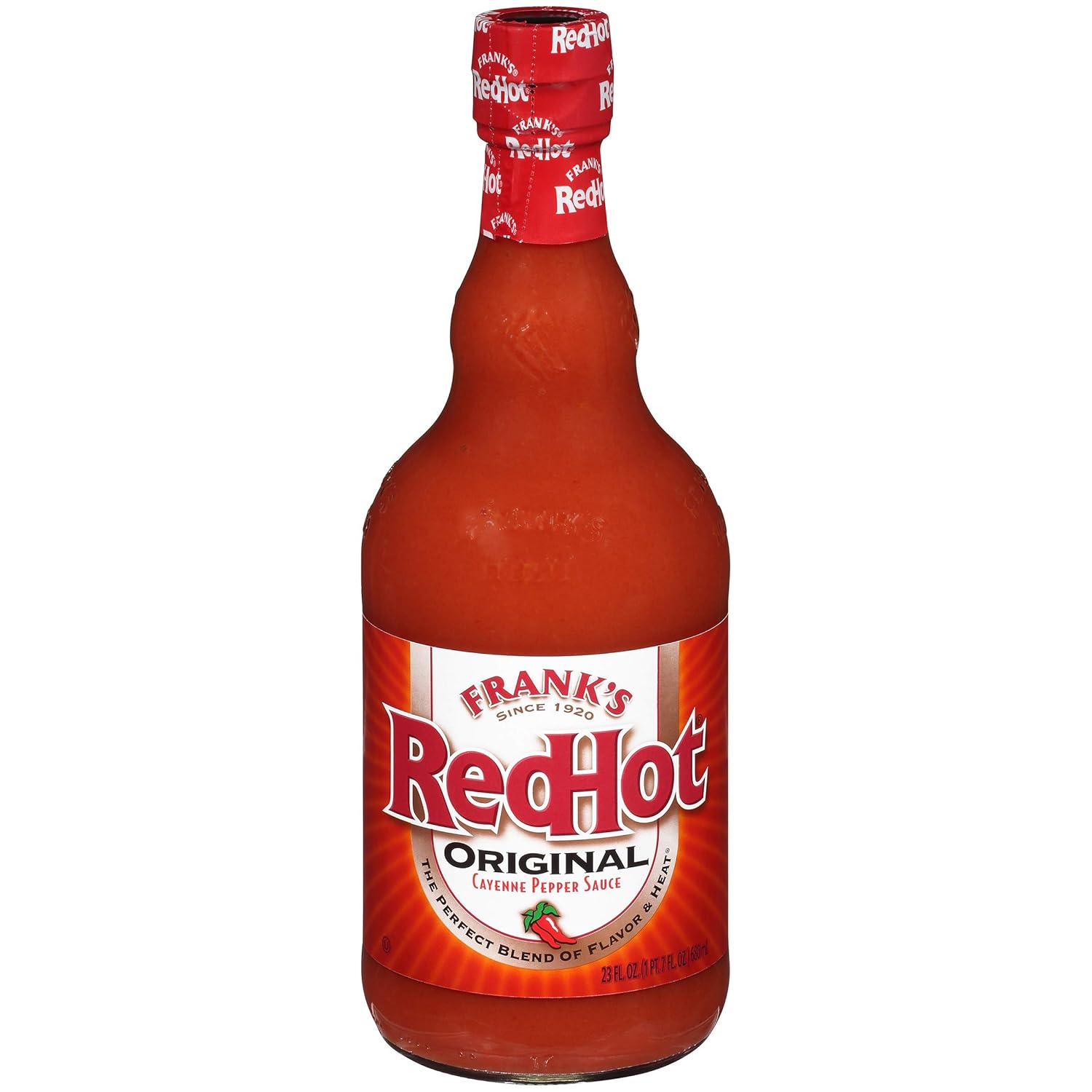 Frank's RedHot Original Hot Sauce (Keto Friendly), 23 fl oz