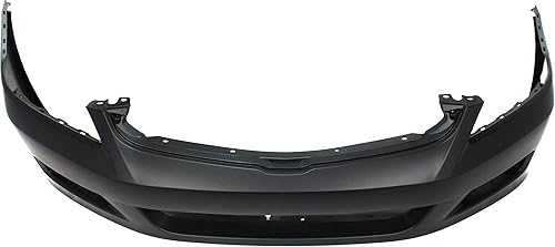 Evan Fischer Kit de cubierta de parachoques delantero compatible con Honda Accord 2006-2007, imprimado, sedán