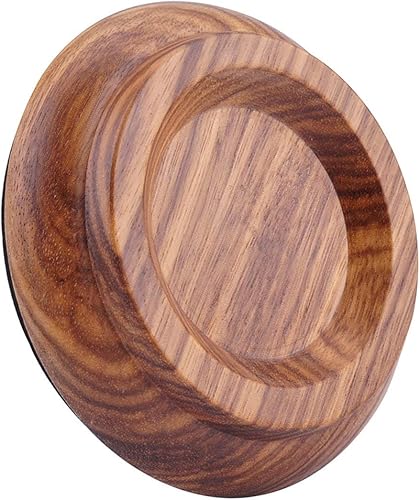 Corneliaa-DE Zebrawood Piano Caster Cups Runde Tasse FlA gelmatten Piano Foot Pads