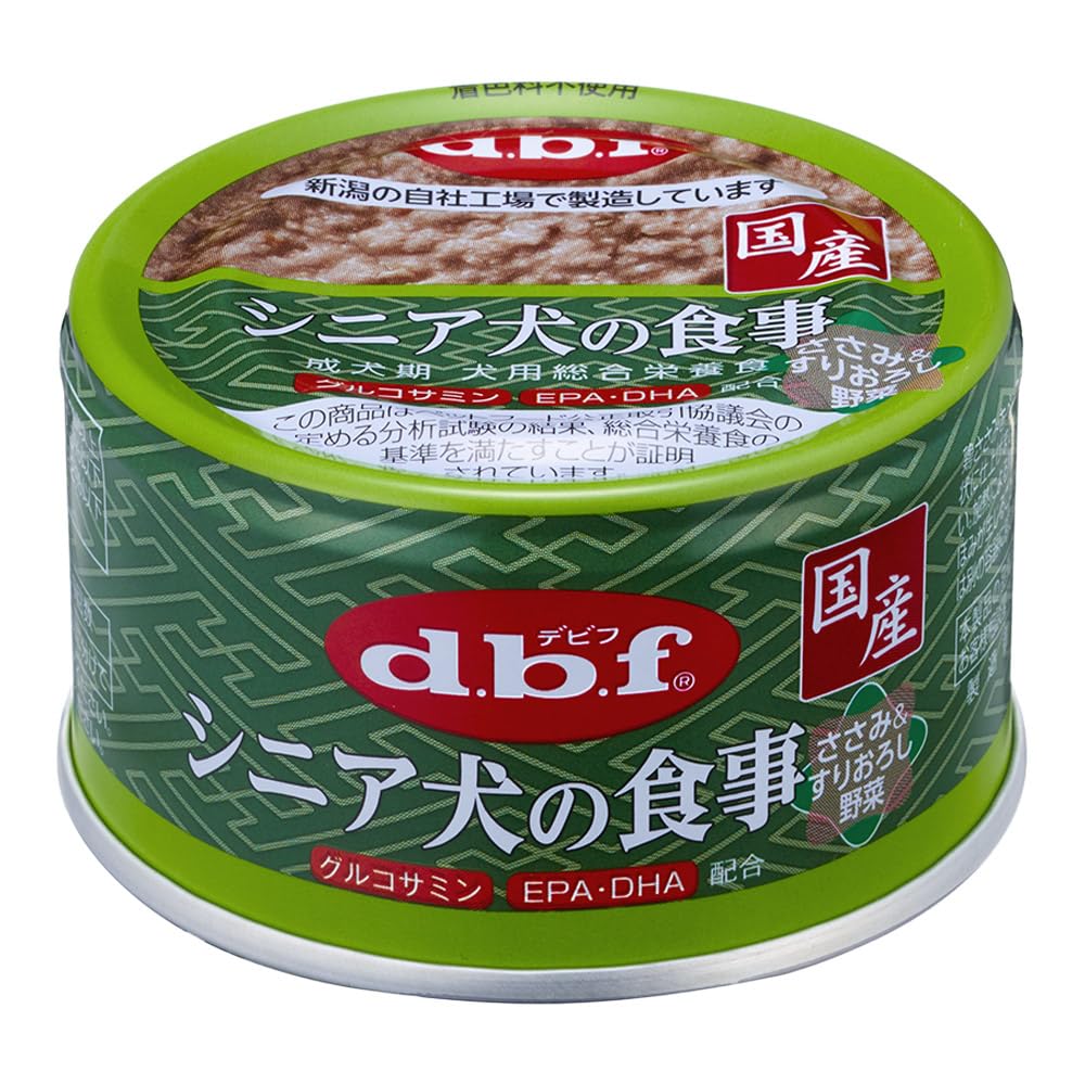 デビフペット シニア犬の食事 ささみ&すりおろし野菜 85g