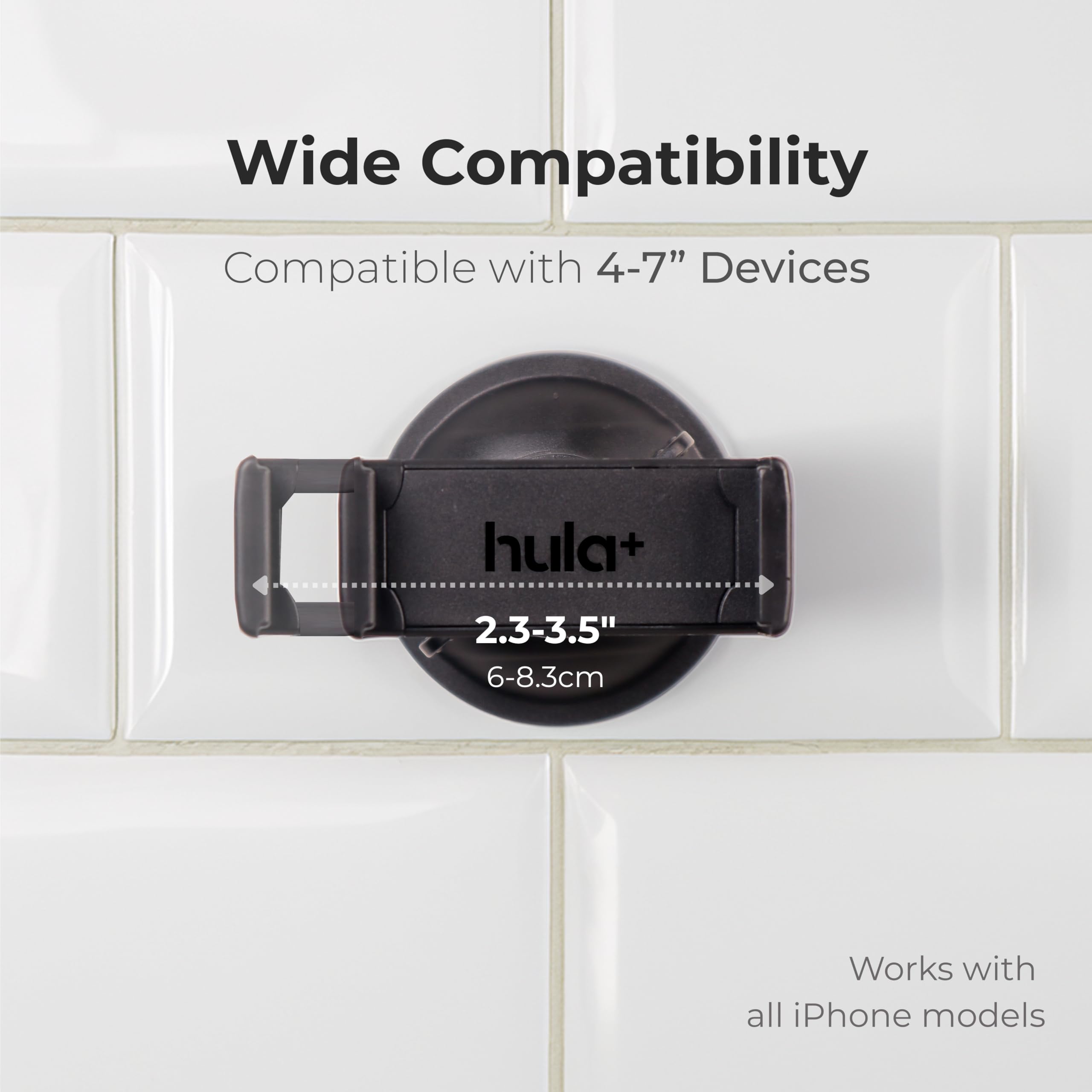 hula+ Soporte con ventosa para teléfono
