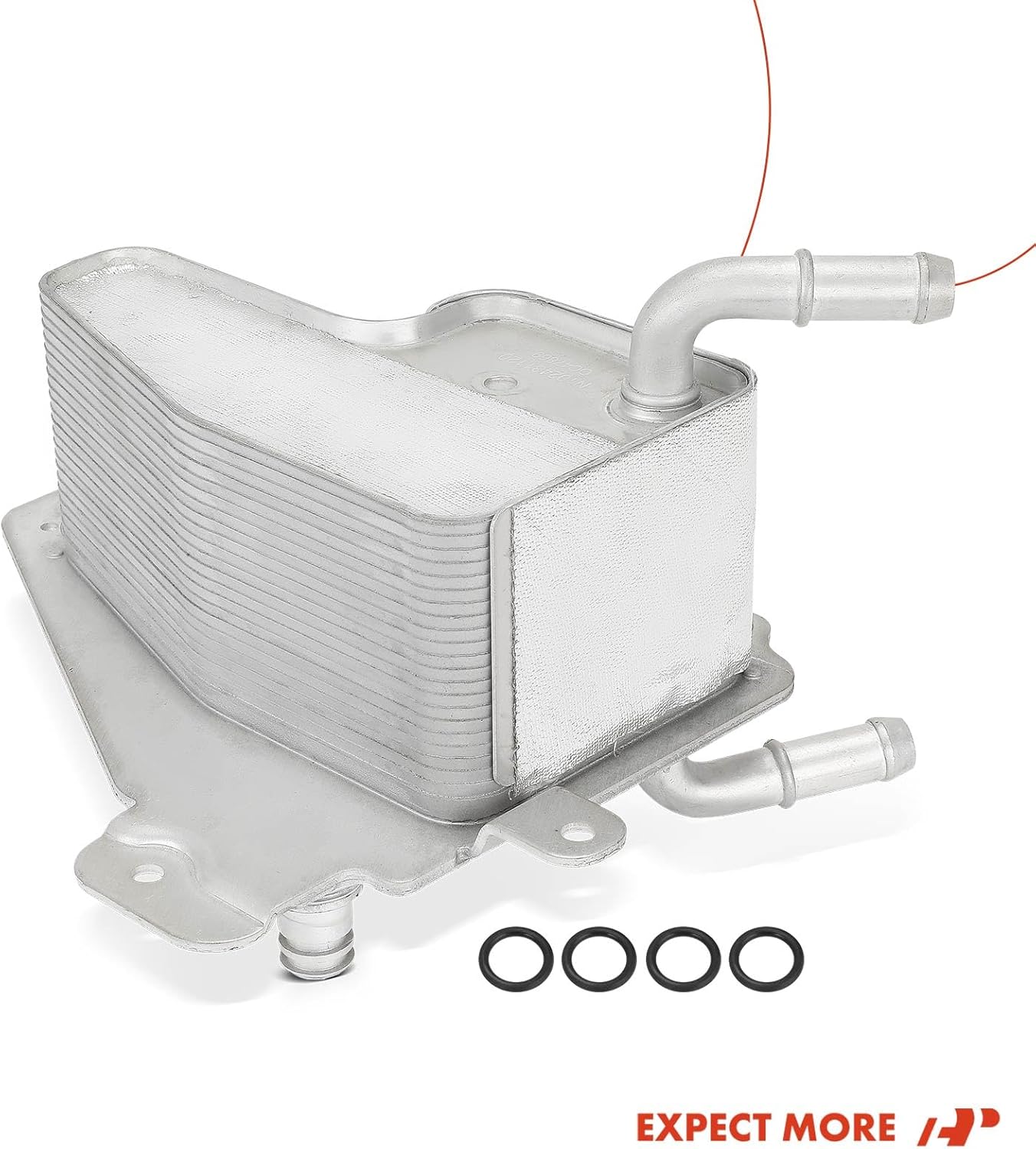 A-Premium Automatic Transmission Oil Cooler Compatible with Ford Transit-150, Transit-250, Transit-350, Transit-350 HD, 2020 2021 2022 2023, 3.5L