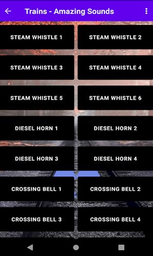 Train & Railroad Sounds Soundboard – vue 5