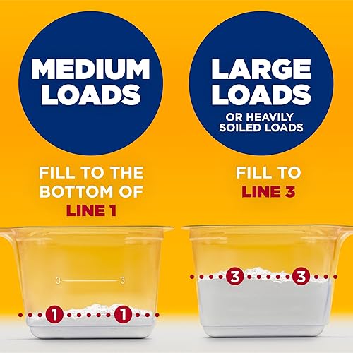 Miniatura 5 de ARM & HAMMER Detergente para ropa en polvo, Alpine Clean, 9.56 libras, 155 cargas