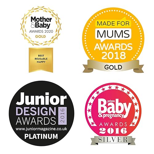 Miniatura 7 de Bambino Mio, Miosolo - Pañal de tela clásico todo en uno, sin productos químicos ecológicos