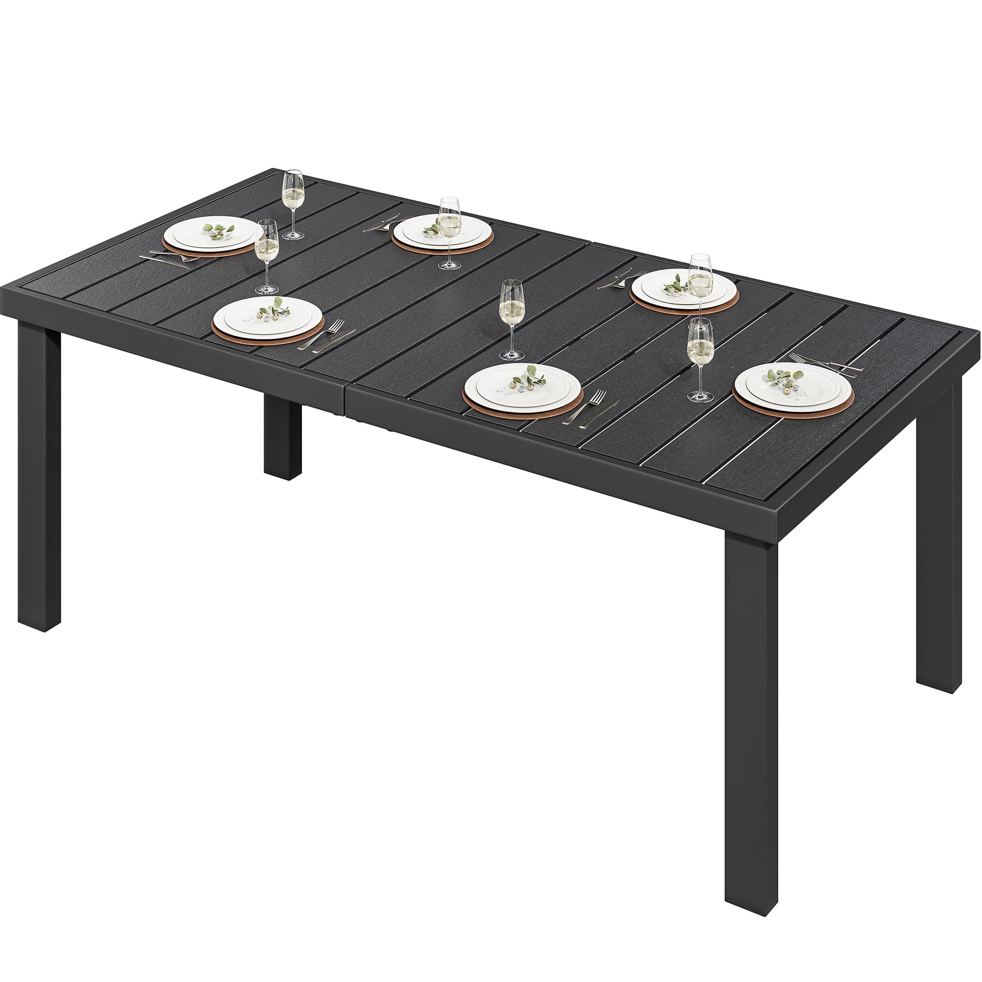Prado dining tuintafel 160øx75 cm rond teak latte Taste 4SO - AVH Outdoor Tuinmeubelen